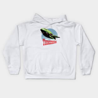 Thunderbird 2 from 'Thunderbirds' Kids Hoodie